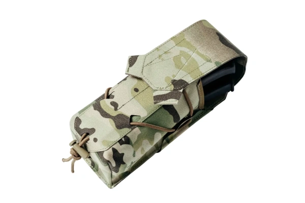 Подсумок Phantom, закрытый на 2 магазина АК, Velos (Multicam)