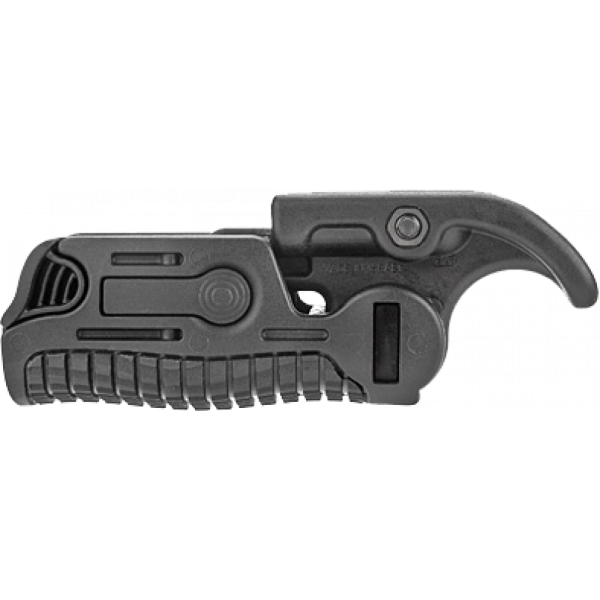 Тактическая рукоять Fab Defense складная с предохранителем на спусковой крючок, черная