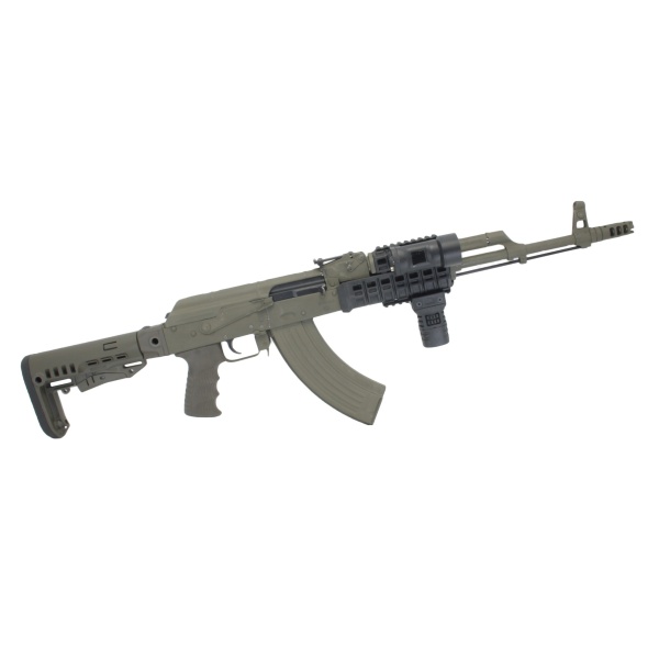 Тактическое цевье на АК, DLG Tactical (черный)