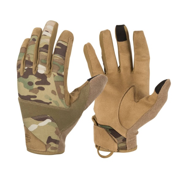 Перчатки Helikon Range Tactical Gloves, MultiCam/Coyote