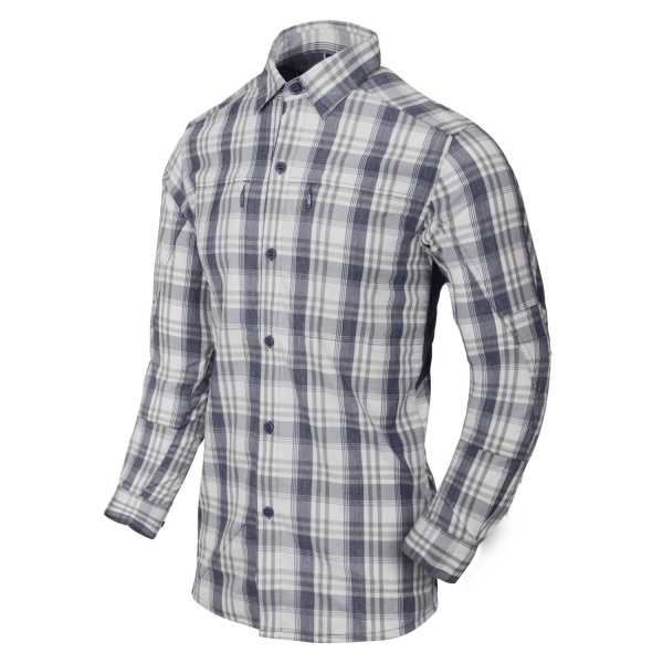 Рубашка Helikon Trip Shirt, Indigo Plaid