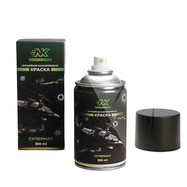 Оружейная краска, серия Titanium, цвет Mud Brown 350 мл.