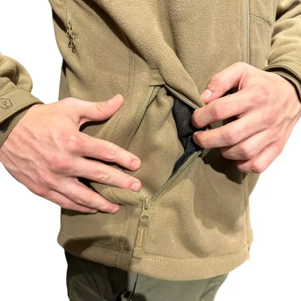 Куртка флисовая Pentagon, Perseus Fleece Jacket 2.0, Coyote