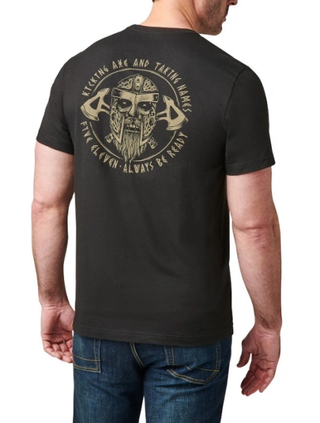 Футболка 5.11 Kicking Axe S/S Tee, Black