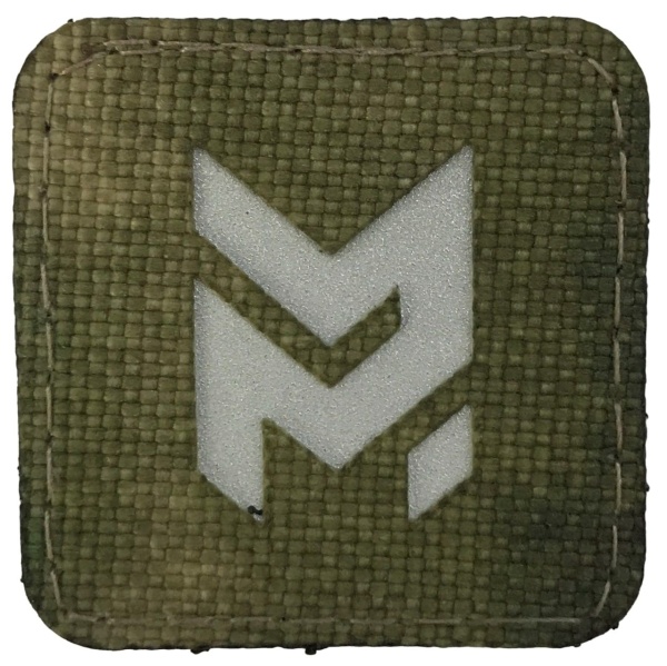 Патч ММ малый, мох-светоотражающий