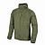 Флисовая куртка Helikon ALPHA HOODIE Jacket - Grid Fleece, Olive Green