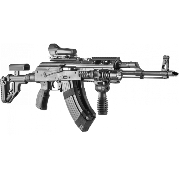 Рукоятка пистолетная прорезиненная Fab Defense для AK 47/74/Сайга, Черная