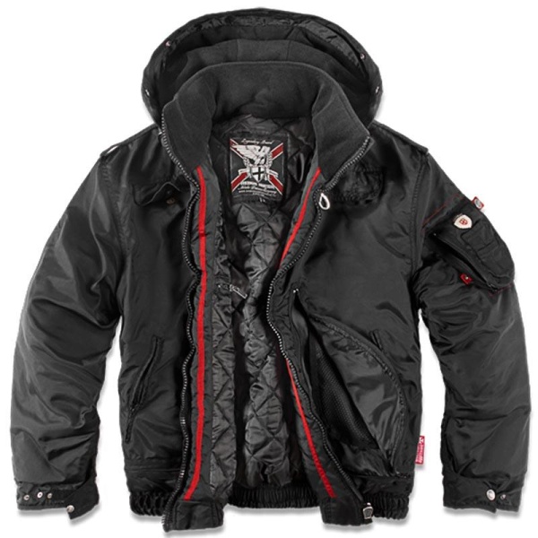 Куртка зимняя DA Dobermans, Черная