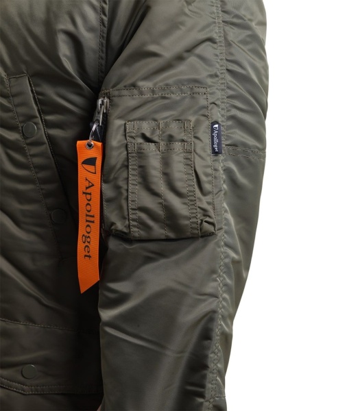 Куртка Apolloget, Tight Husky II, Capers/Orange