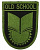 Патч Old school, олива
