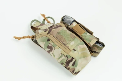 Подсумок Phantom, под аптечку вытяжной, Capsula (Multicam) с содержимым