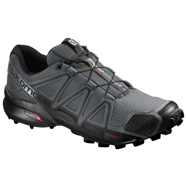 Кроссовки Salomon SPEEDCROSS 4, Dark Cloud/Black/GY