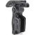 Тактическая рукоять Fab Defense складная с предохранителем на спусковой крючок, черная
