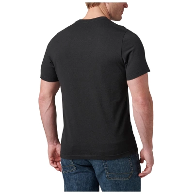 Футболка 5.11 Tropical Lockup S/S Tee, Black