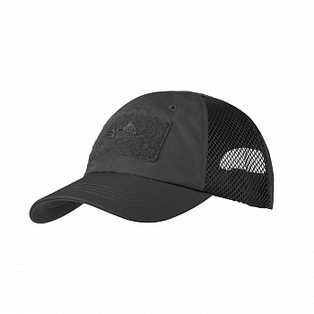 Бейсболка Helikon BBC Vent (с сеткой), Black