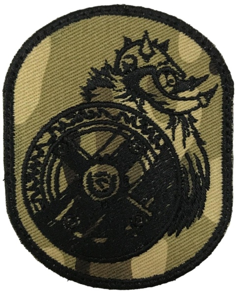 Патч Викинг с щитом, мультикам