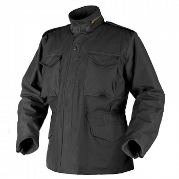 Куртка Helikon M65, NyCo Sateen, Black