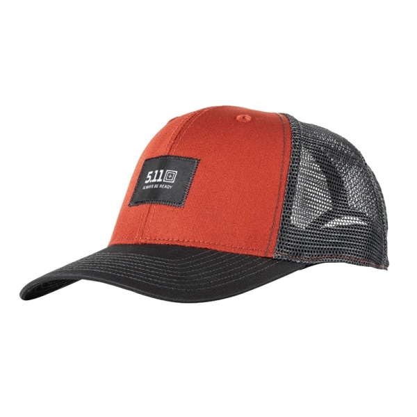 Кепка-бейсболка 5.11 Legacy Box Trucker (Red Ochre)