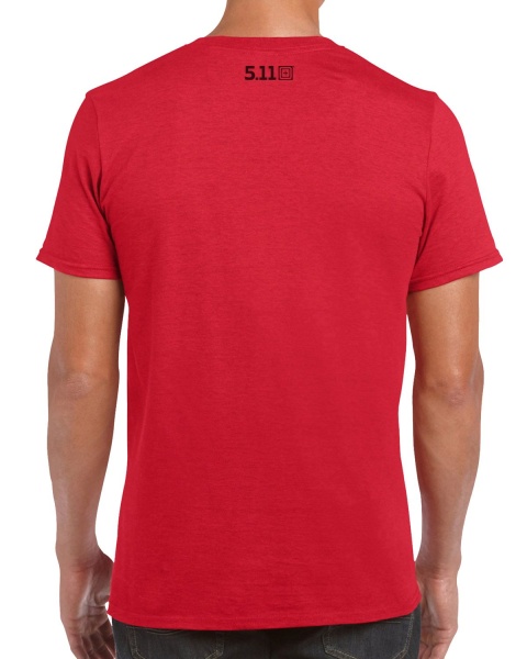 Футболка 5.11 Spartan Arrowhead Tee, Red Heather