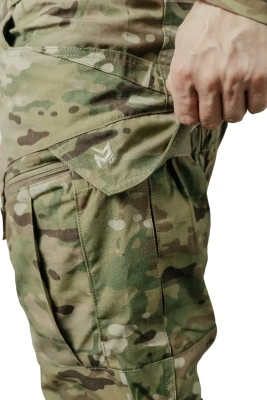Боевые брюки MILGEAR, RBU (Multicam, 3XL/Regular)