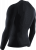 Футболка мужская APANI 4.0 MERINO SHIRT ROUND NECK LG SL MEN, BLACK/BLACK