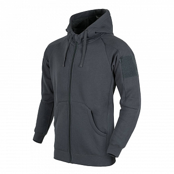 Толстовка Helikon Urban Tactical Hoodie Lite FullZip, Grey