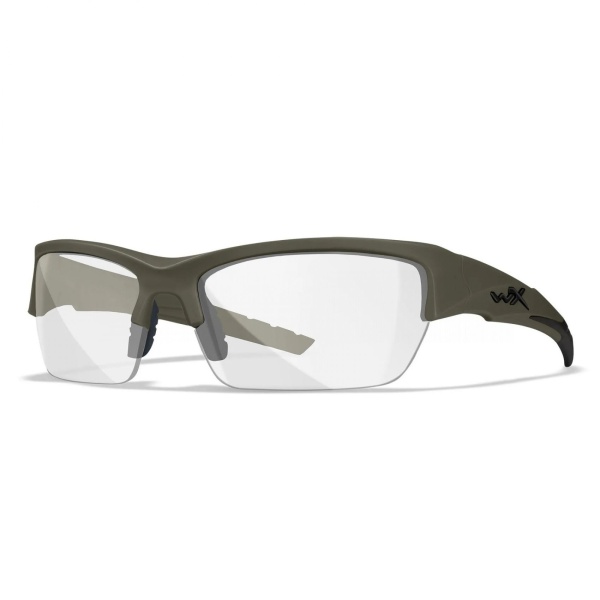 Баллистические очки Wiley X, VALOR 2.5mm, Grey/Clear/Light Rust Lens OD Green Frame