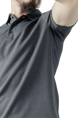 Поло MILGEAR, ACT S/S (Dark Grey, S)