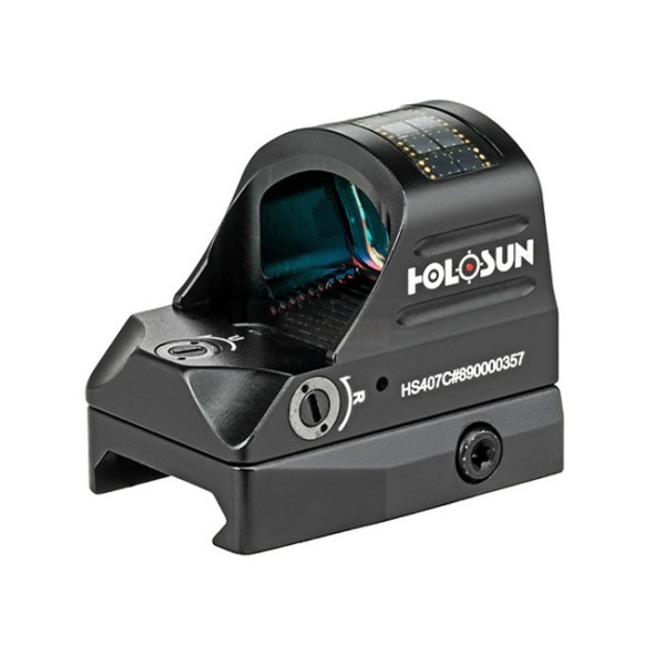 Коллиматорный прицел Holosun, OpenReflex micro, открытый, точка 2МОА, RED, HS407C