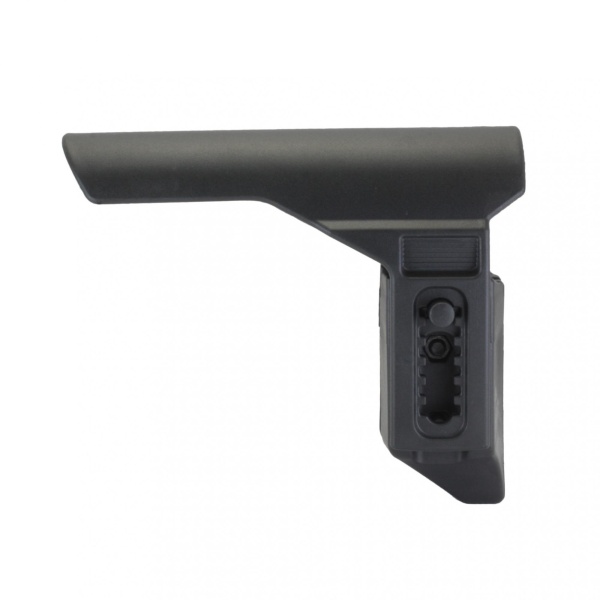 Короткий подщечник, DLG Tactical, для AR приклада TBS Compact (черный)