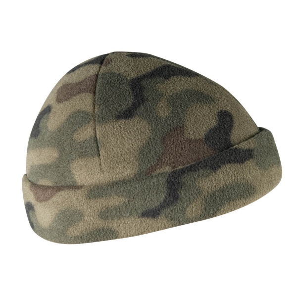 Шапка флисовая Helikon Watch Cap, PL Woodland