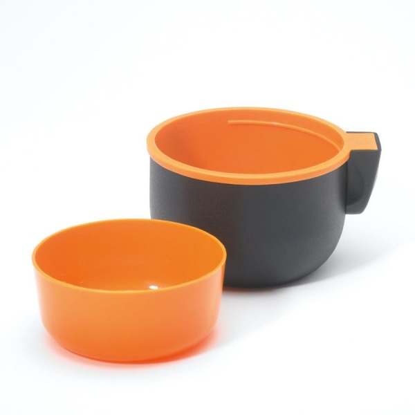 Термос с ручкой Esbit WM черно-оранжевый, 2.1 л