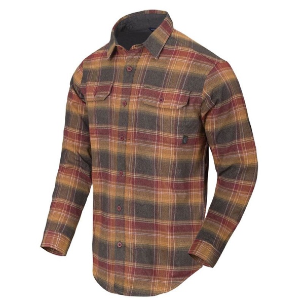 Рубашка Helikon Greyman Shirt, Amber Plaid