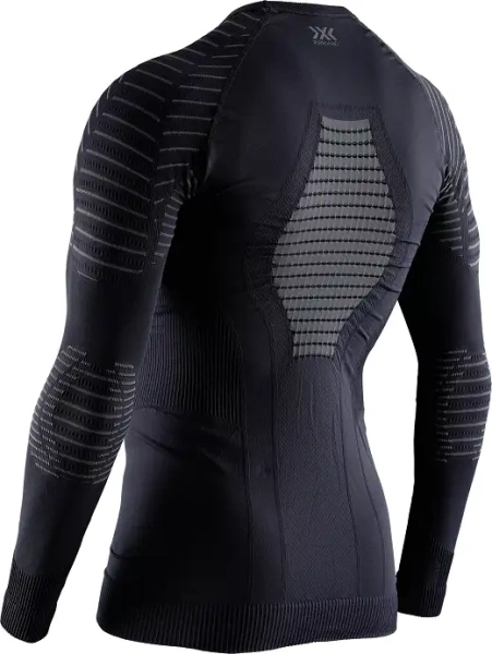 Футболка X-BIONIC INVENT 4.0 SHIRT ROUND NECK LG SL Men, Black/Charcoal