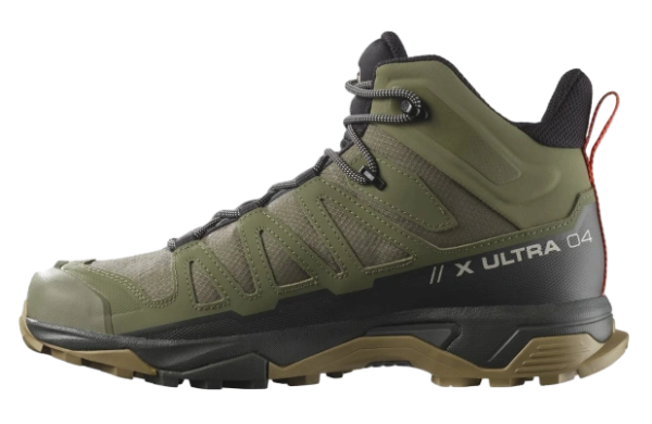 Ботинки Salomon X Ultra 4 Mid GTX, Deep/Lichen/Green
