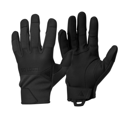 Перчатки тактические Direct Action CROCODILE FR Gloves Short, Nomex, Black