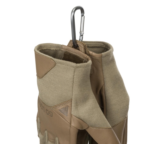 Перчатки тактические Direct Action CROCODILE FR Gloves Short, Nomex, Light Coyote