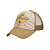 Бейсболка Helikon Trucker Logo Cap, Khaki / Brown B
