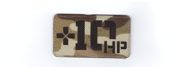 Патч +10 Hp, мультикам-черный