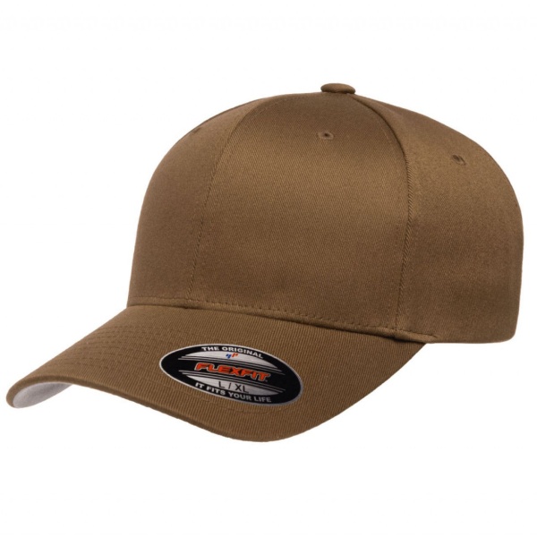 Кепка-бейсболка FlexFit 6277, Coyote Brown