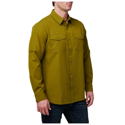Рубашка 5.11 Marksman Long Sleeve Shirt, Rifle Green