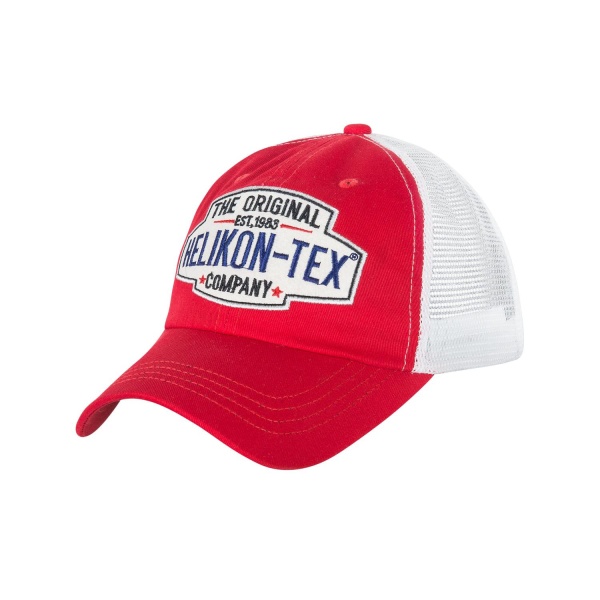 Бейсболка Helikon Trucker Logo Cap, Red