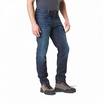 Брюки 5.11 Defender-Flex Jean-Slim, Dark Wash Indigo