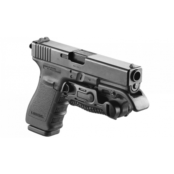 Тактическая рукоять Fab Defense складная с предохранителем на спусковой крючок, черная