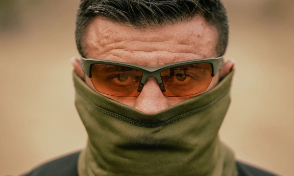 Баллистические очки Wiley X, VALOR 2.5mm, Grey/Clear/Light Rust Lens OD Green Frame