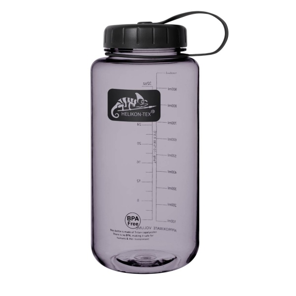Бутылка Helikon TRITAN BOTTLE Wide Mouth (1 Liter), Smoked