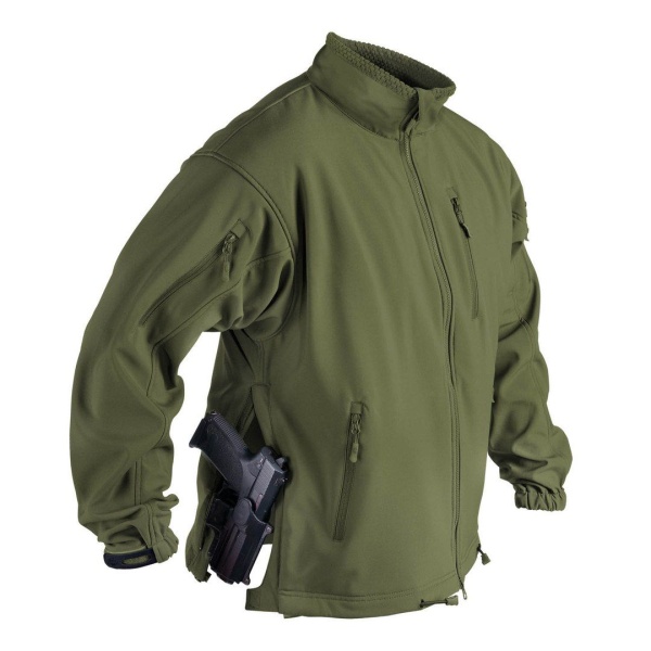 Куртка Helikon Jackal QSA Jacket, Shark Skin, Olive green