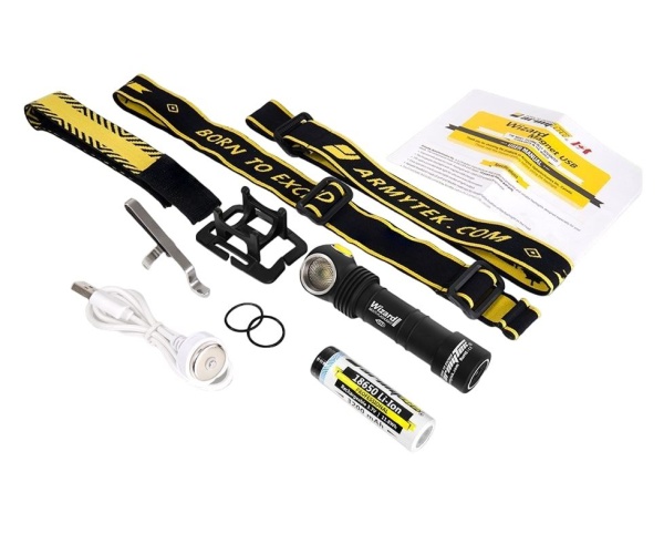 Фонарь Armytek Wizard C2 Pro Magnet USB Белый