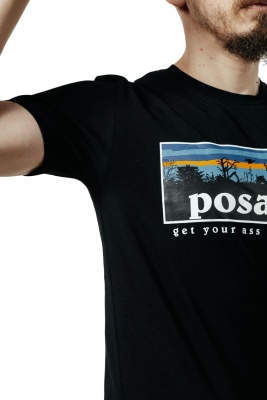 Футболка MILGEAR, Posadka (Black, L)