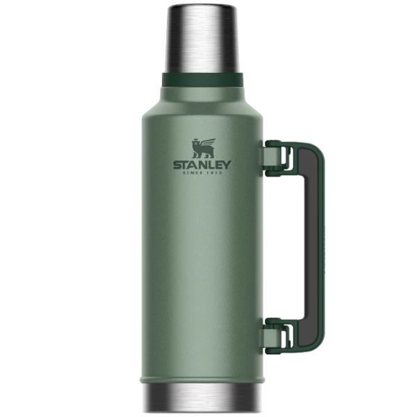 Термос STANLEY Classic 1,9L, тёмно-зелёный